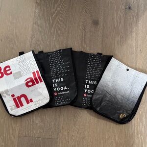 lululemon athletica Black and White Women’s Tote Bag Collection